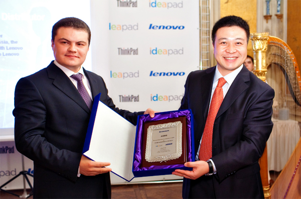 ASBIS Honoured Platinum Distributor by Lenovo in Russia
