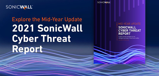 SONICWALL: RECORD 304.7 MILLION RANSOMWARE ATTACKS ECLIPSE 2020 GLOBAL TOTAL IN JUST 6 MONTHS
