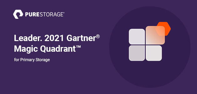 Pure Storage Highest and Furthest Again in the 2021 Gartner Magic Quadrant for Primary Storage