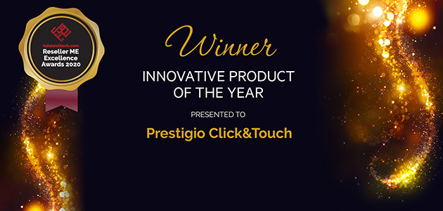 Prestigio Click&Touch has been selected as a winner by Reseller Middle East Forum!