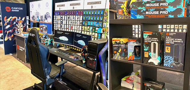 Canyon Gaming product portfolio has been presented at the Consumer Electronics Show «Inspiration village» in Belgium
