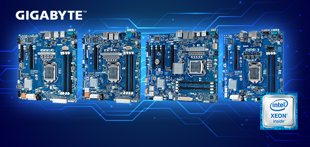 GIGABYTE Server Motherboards Ready for New Intel® Xeon® E-2200 Processor