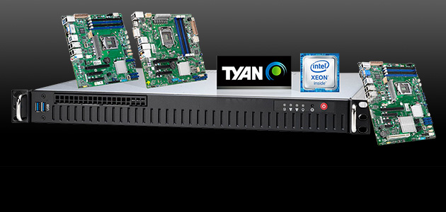 TYAN's Entry Server Platforms Add Support for New Intel® Xeon® E-2200 Processors